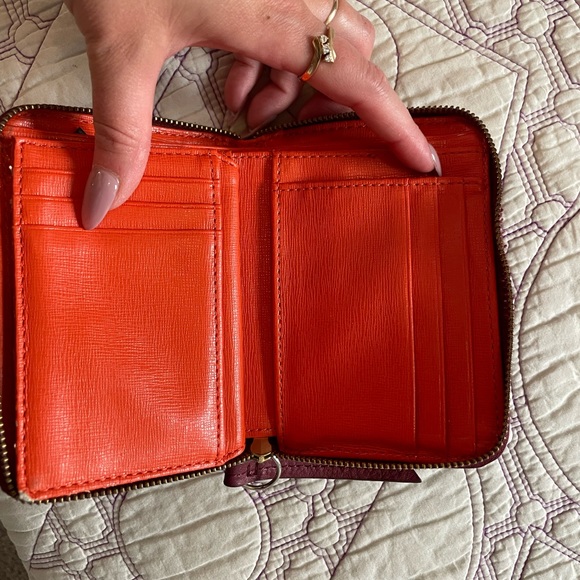 Fossil Colorblock Zip Wallet - Picture 2 of 5